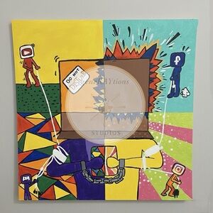 “Social Media” Pop Art Artist signed original Lake Geneva area Art show Gallery